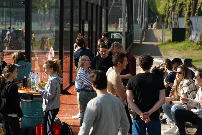 Vesper team outside